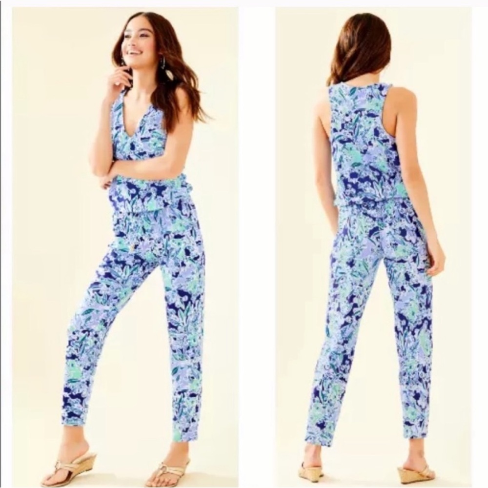 Lilly Pulitzer Vibrant Patterned Jumpsuit